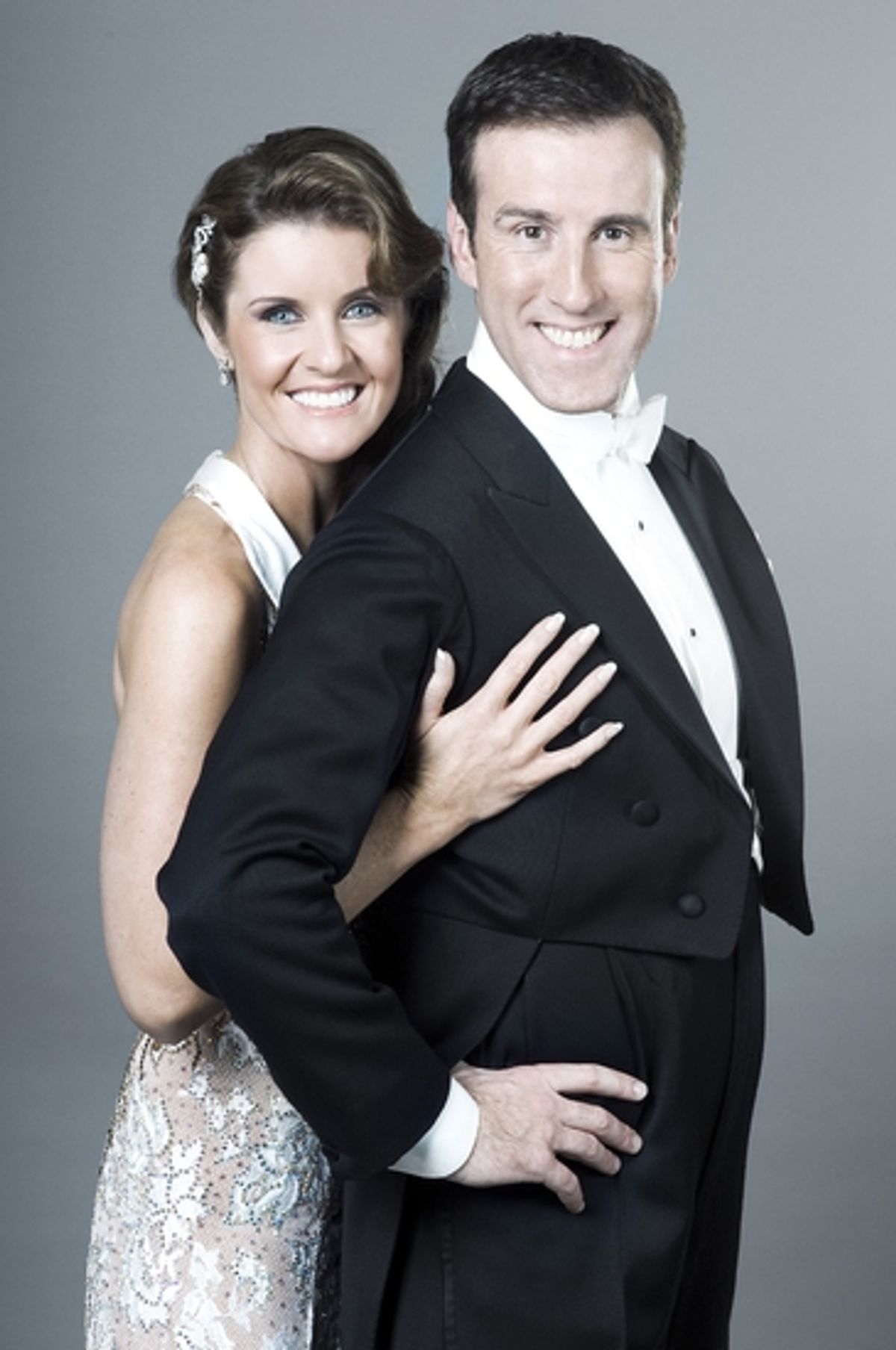 Erin Boag and Anton du Beke at 